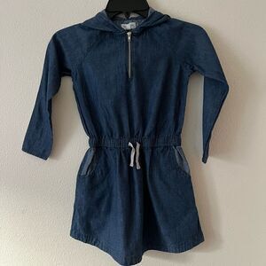 Pumpkin Patch Girl hooded dress size 6